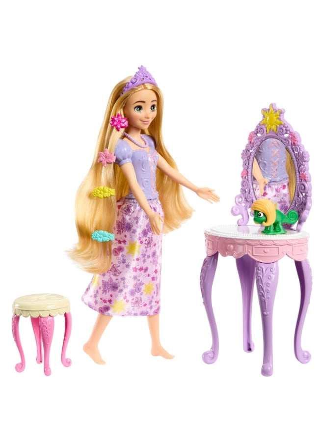 Rapunzel Fashion Doll - Vanity Set Pascal & Accessories