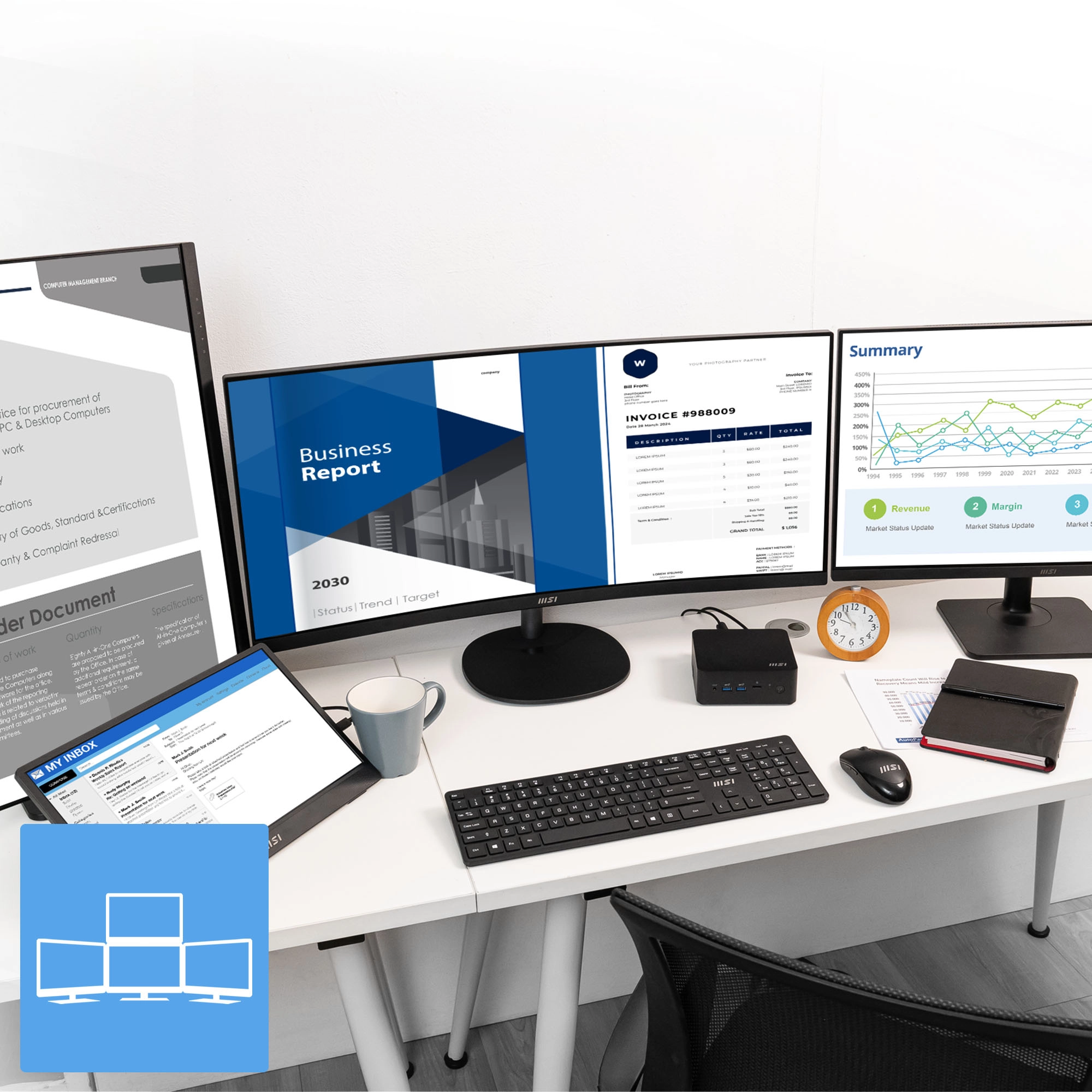 Cubi NUC - Core 3-100U 8GB 500GB