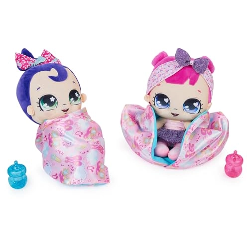 Surprise Plush Baby Doll - 9-inch Pink Blanket Over 80 Sounds Ages 4+