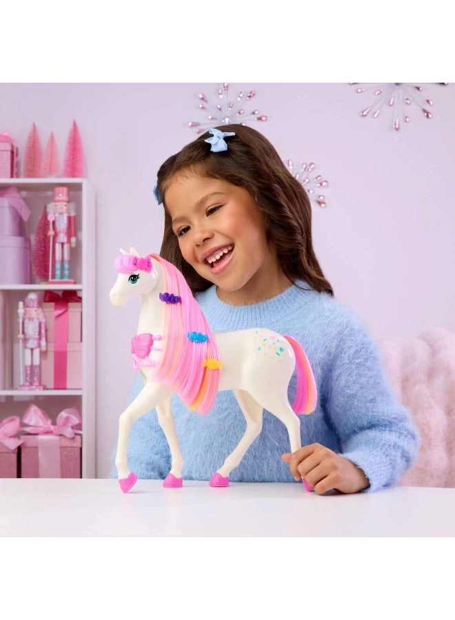 Land of Sweets horse - Colorful Scented Hair Comb Candy-Scented Accessories Ages 3+