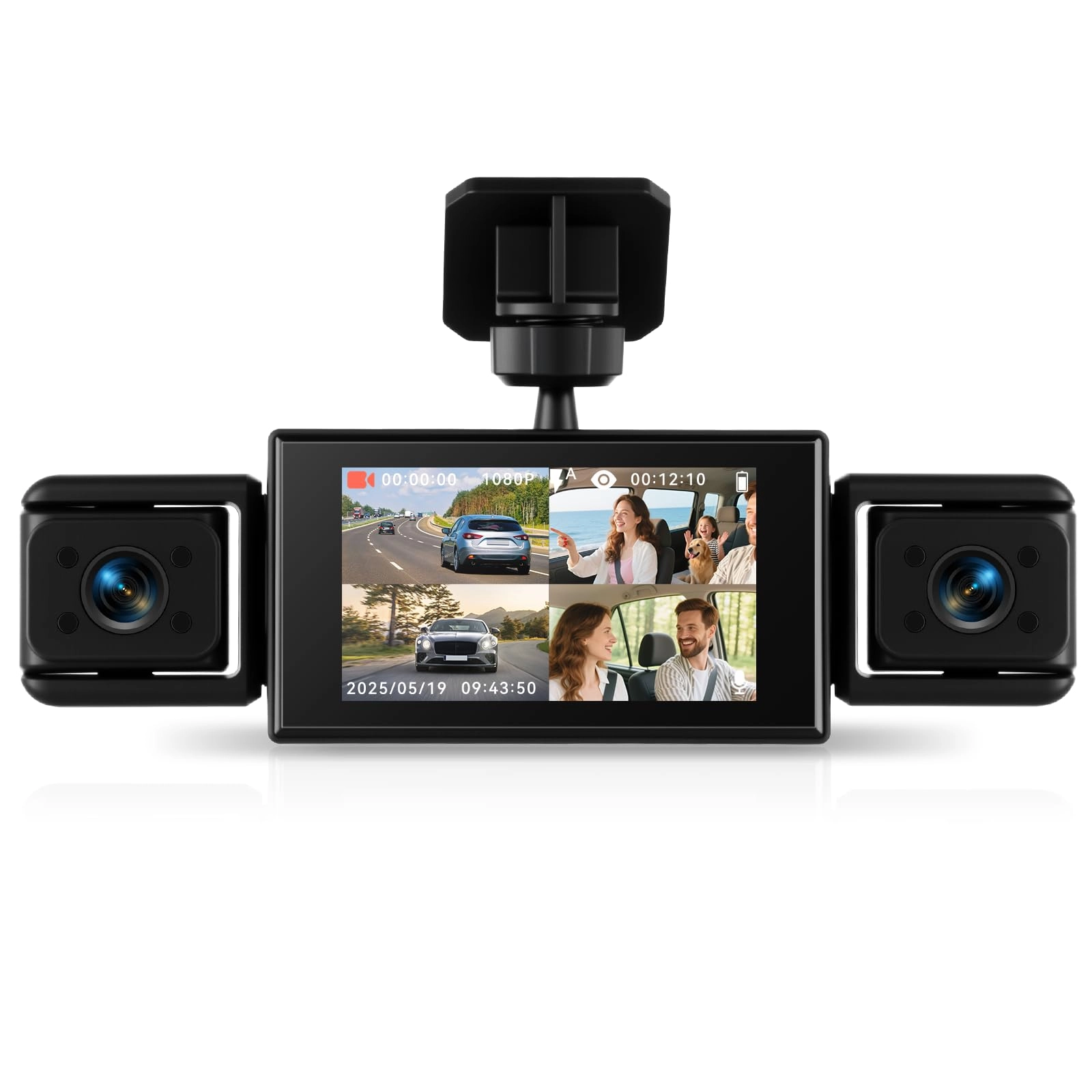 Rimoody 4 Channel Dash Cam - 1080P