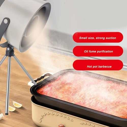 Desktop Range Hood - 5V Detachable 3-speed Portable