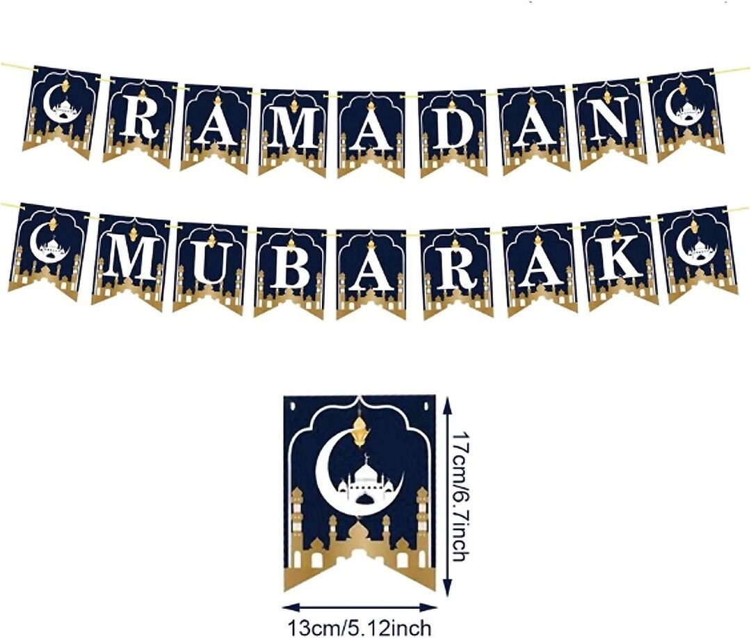 Party Time Trading LLC Ramadan Mubarak Banner