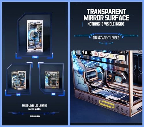 Book Nook Miniature Kit - Alien Hub 1:30