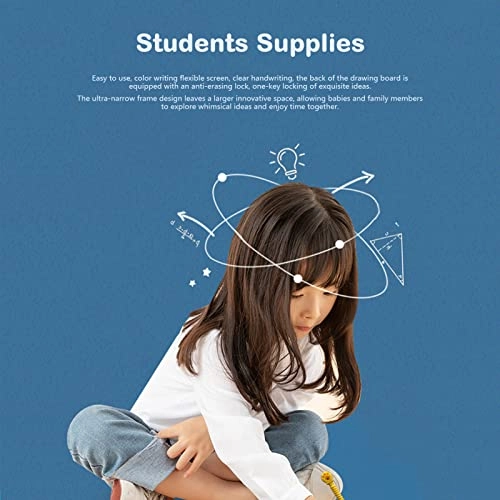 Cartoon Writing Board - handwriting pen ruler triangular ruler protractor