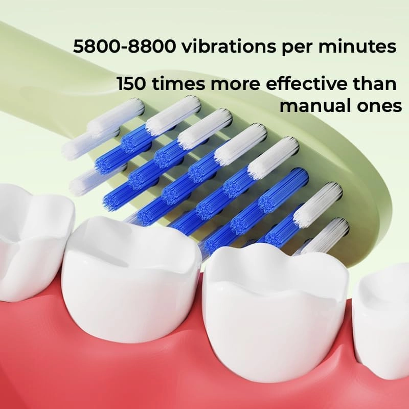 Sonic toothbrush - 3 Modes 24000 Strokes IPX7 Waterproof