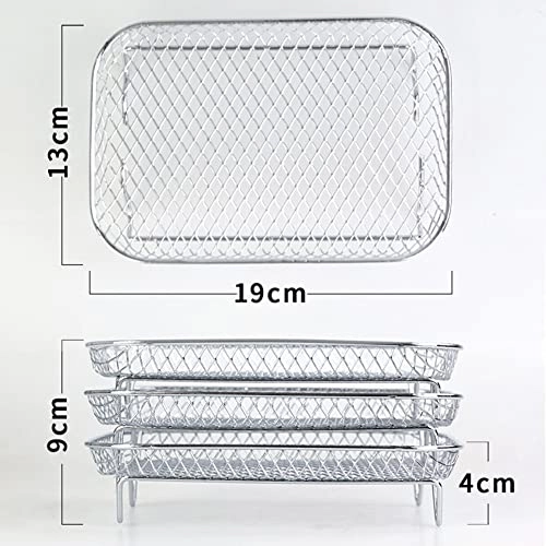 Air Fryer Rack - Stainless steel 3 piece(s)