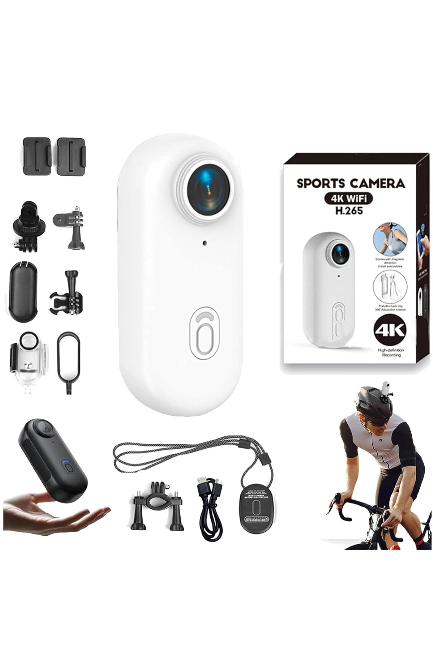 4K Wifi Sports Camera 4K30