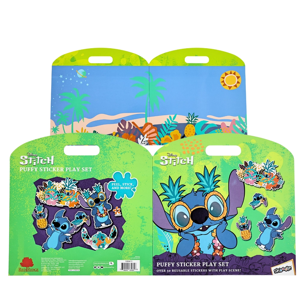 Stitch Activity Sticker Book 30 pcs