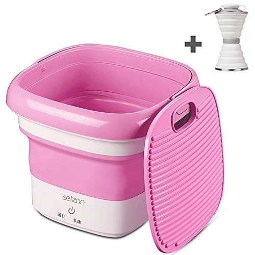 Portable Washing Machine,Turbine Folding Mini Usb Laundry Washer,Perfect For Apartments, Rvs And Small Space Living Shandongmt (Color : B)