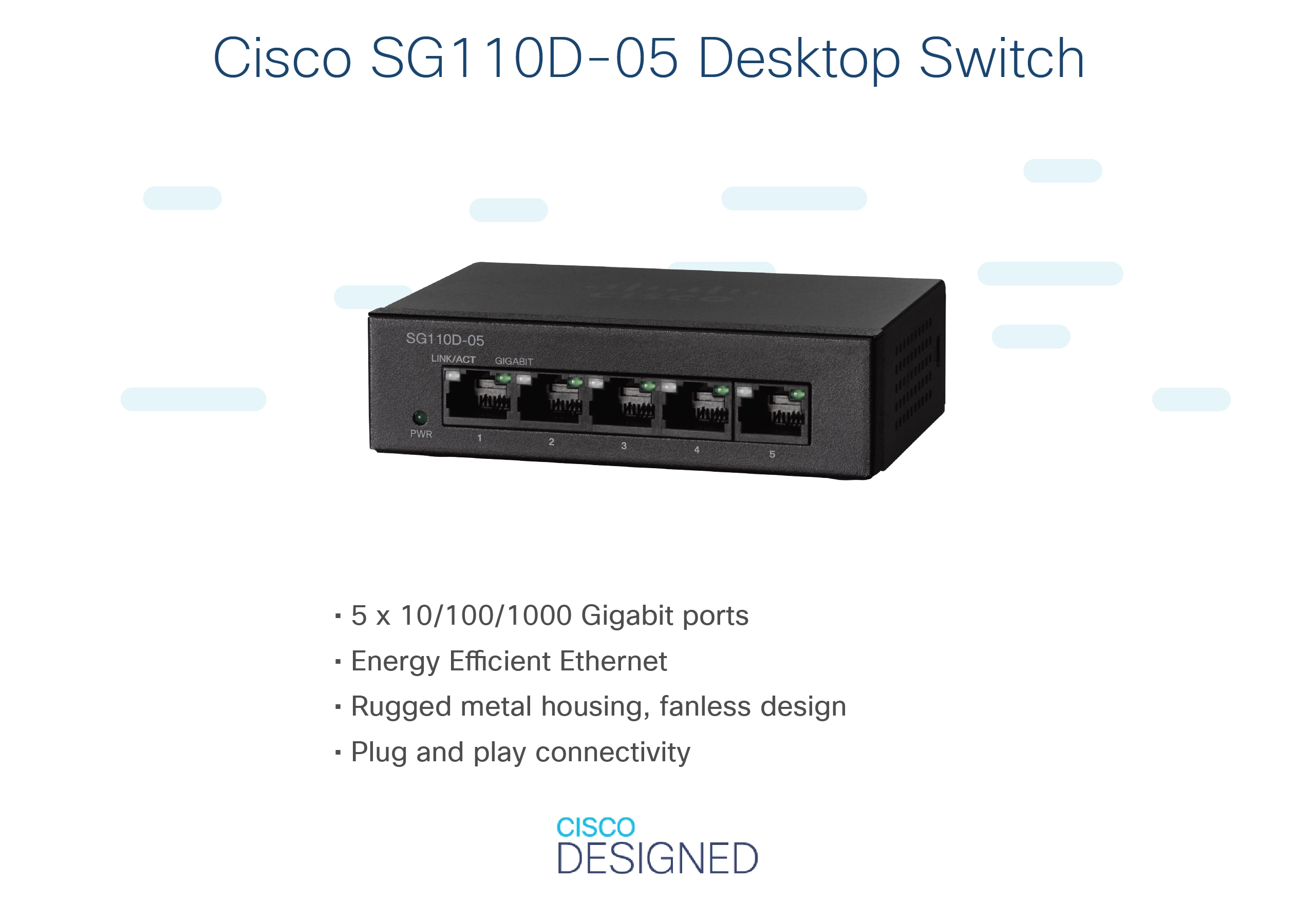 SG110D-05-EU 5-ports