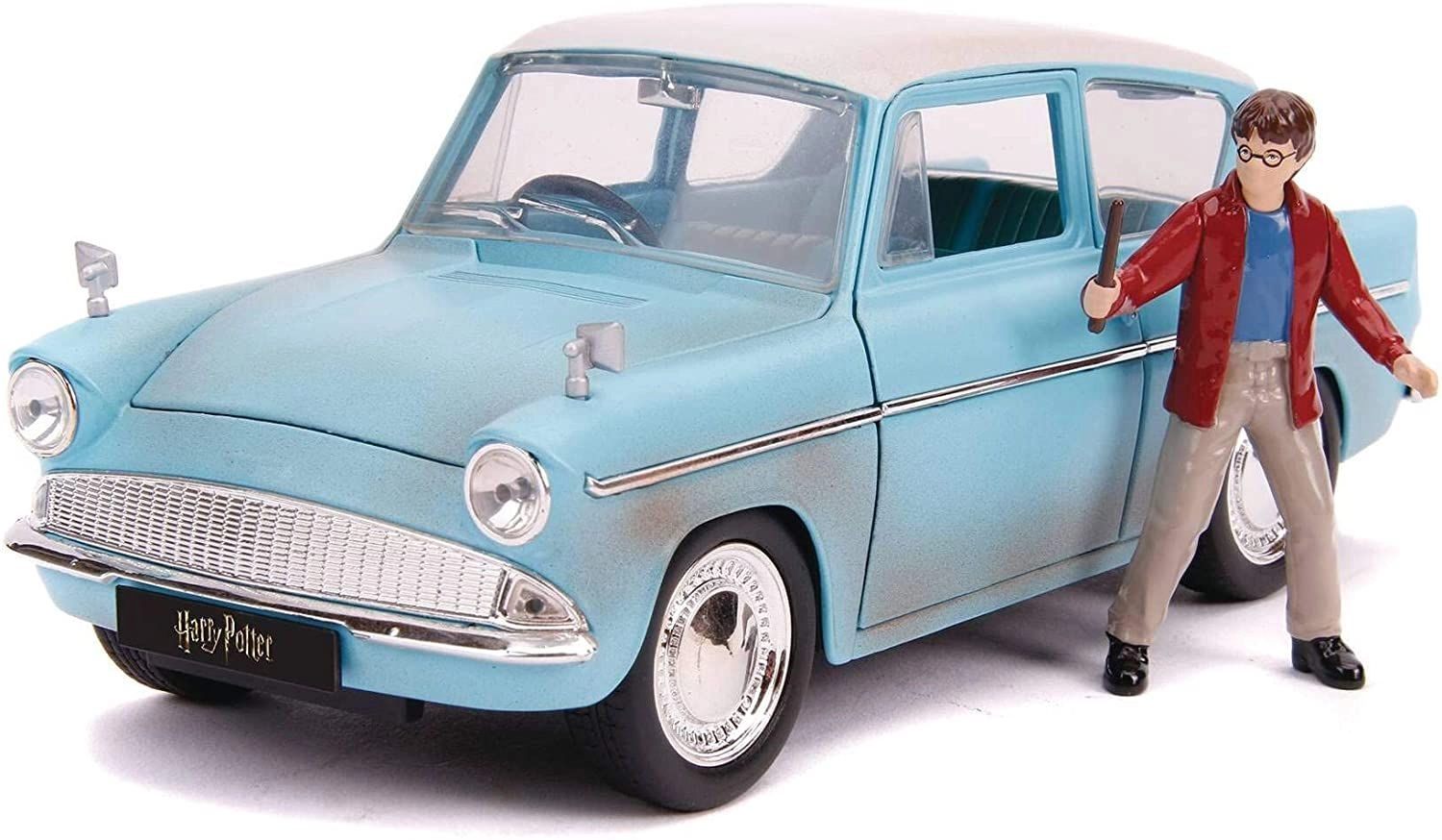 Jada Harry Potter 1959 Ford Anglia with Figure - 1:24