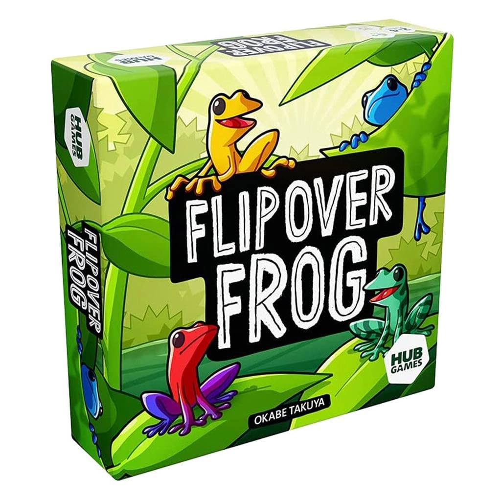 Hub Games Flip Over Frog - 1 6 years and up English