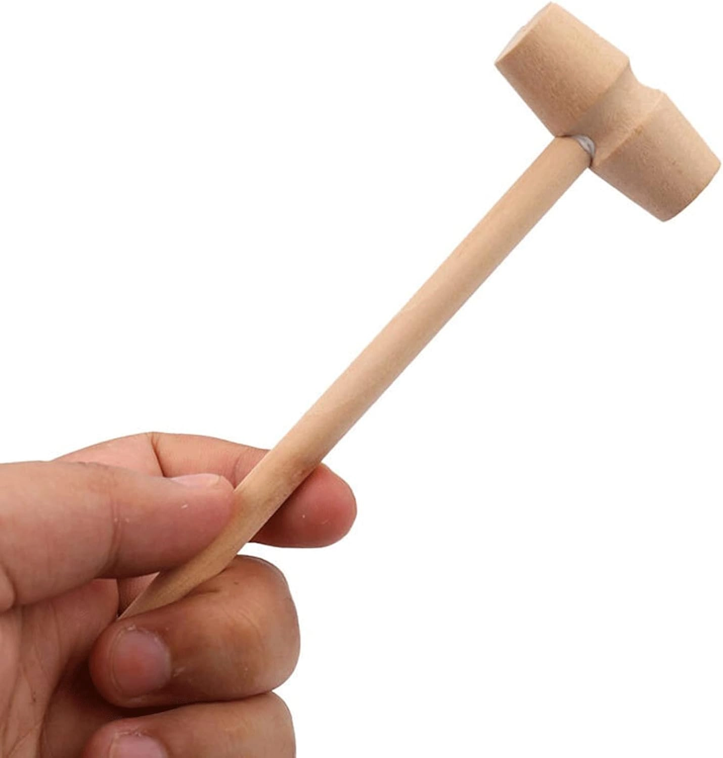 Mini Wooden Hammer - 1 Piece