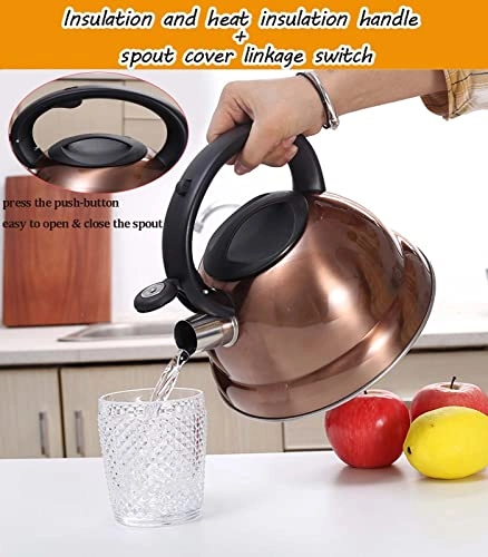 Stovetop Induction Whistling Kettle - 5L
