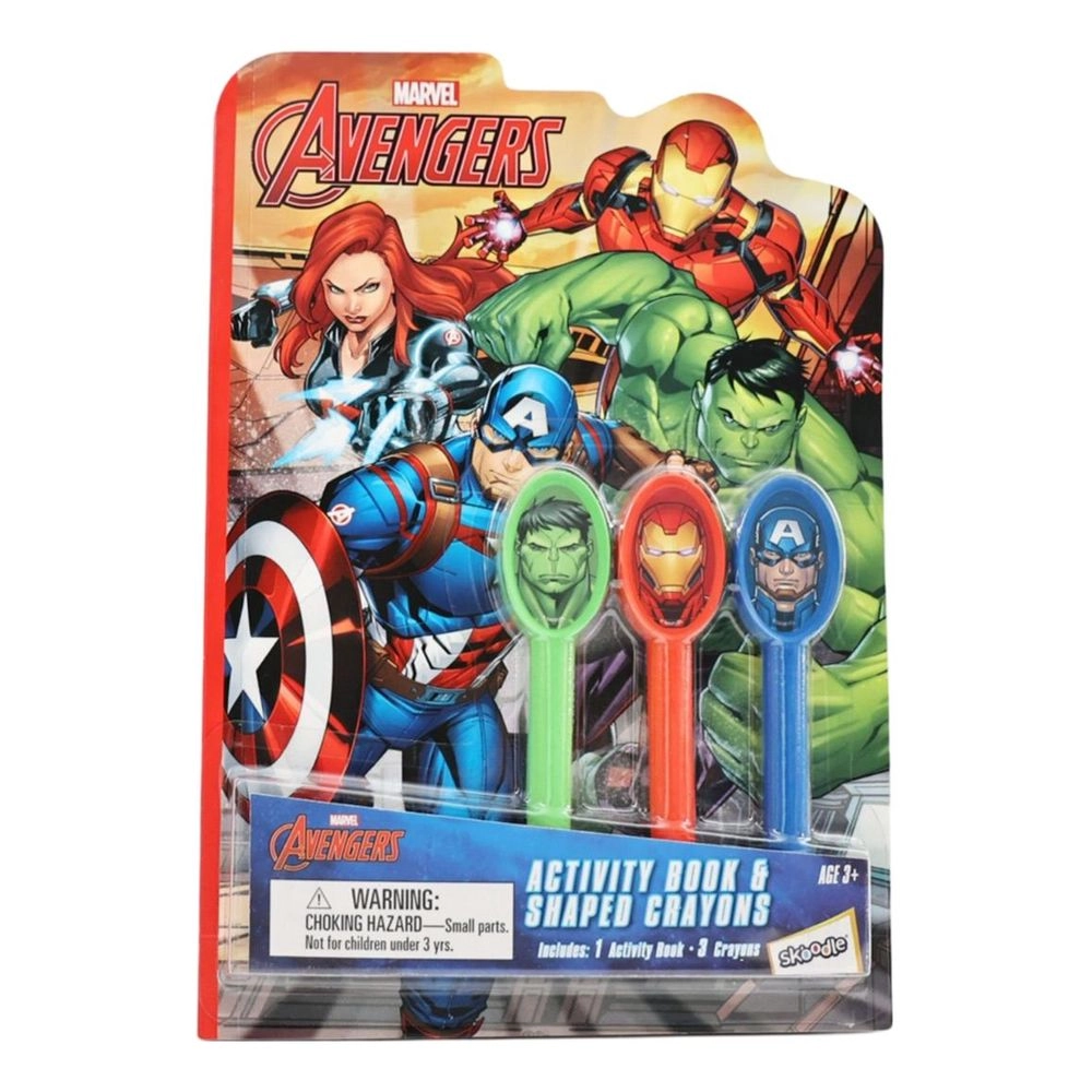 SKOODLES Avengers Activity Book - 3+ years 3 pcs