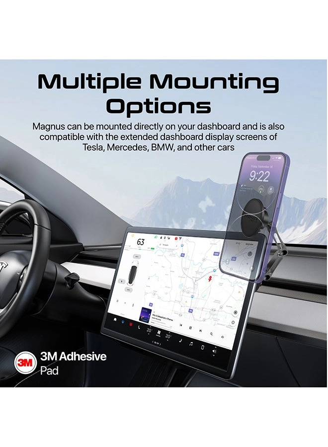 Magnus - Magnetic 360 Degree Rotation Black