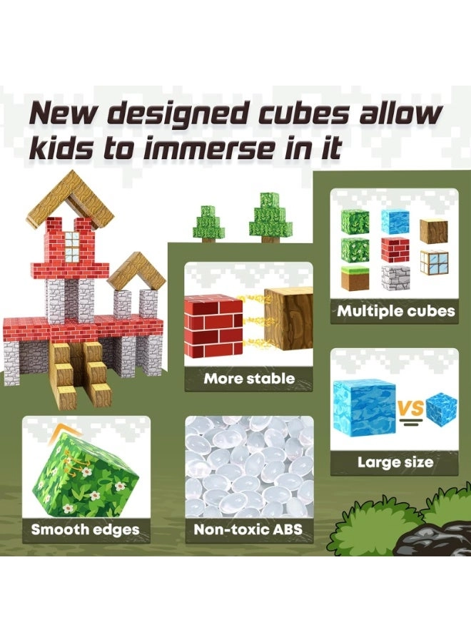 Magnetic Blocks - 100pcs