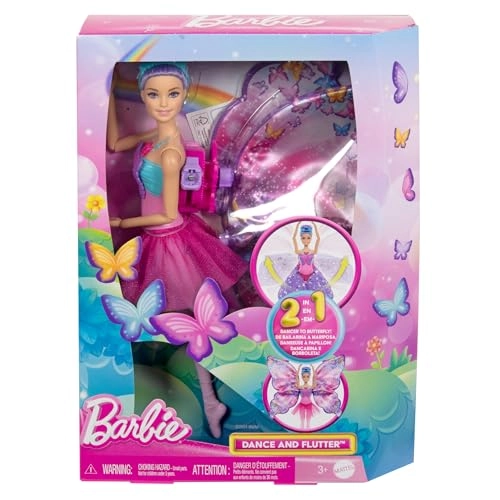 Barbie Dreamtopia Dress-Up Doll - 2-in-1 transformation 8 pieces Ages 36 month(s)+