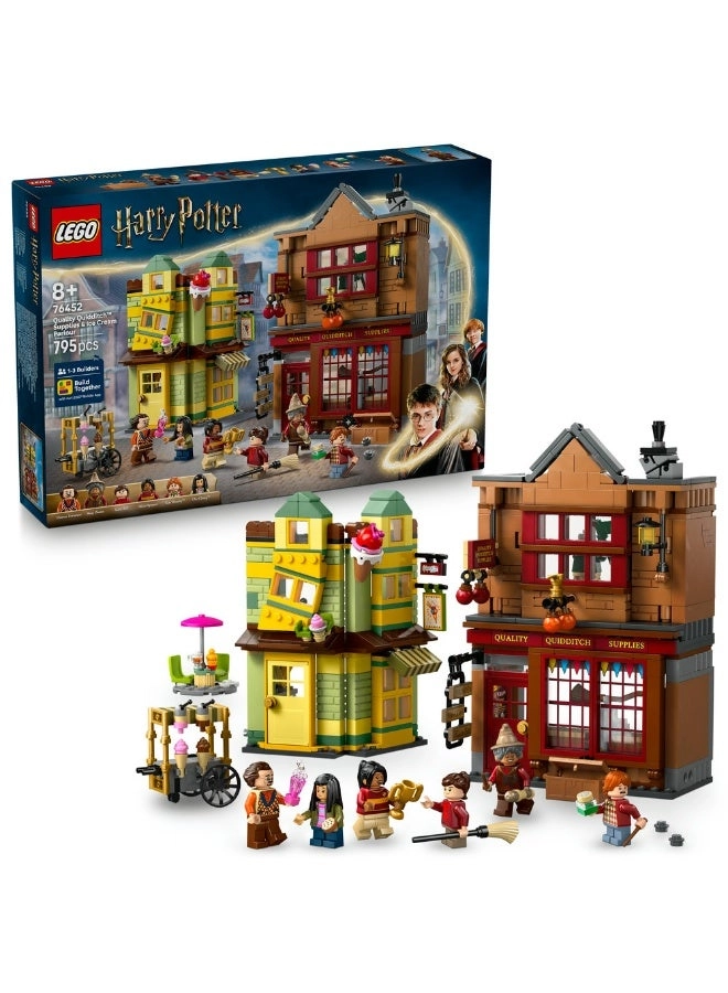 LEGO Quality Quidditch Supplies & Ice Cream Parlour (76452)