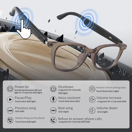 ZXY-GS07 - Smart Wireless Headphone Sunglasses Bluetooth 5.3 IPX5 5 Hours