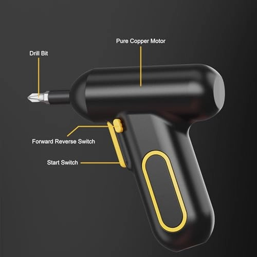 Cordless Drill Driver - 1500mAh 3.7V