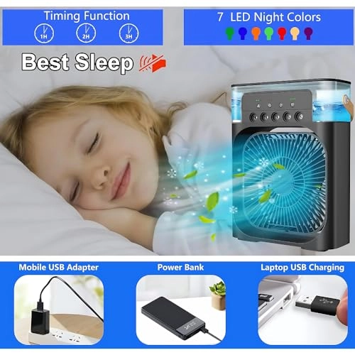 Personal Air Cooler - 350 Microliters Per Minute 600ML