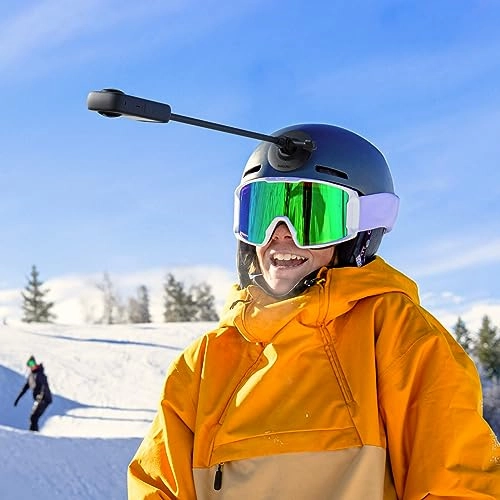 Chest Strap + Helmet Extension Rod + Flexible Adhesive Mounts + Mounting Parts