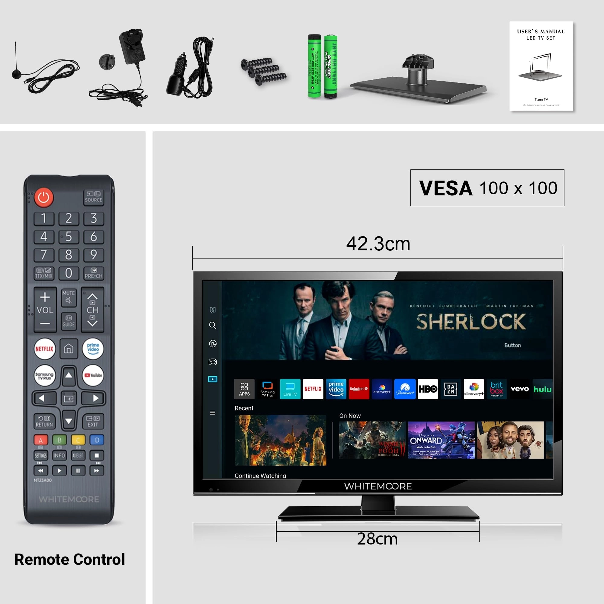 WM19HT1-12V - 720p 19 Inches