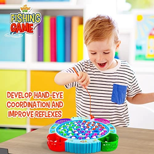 Fishing Game Play Set - Age 3 and Up 45 pieces
