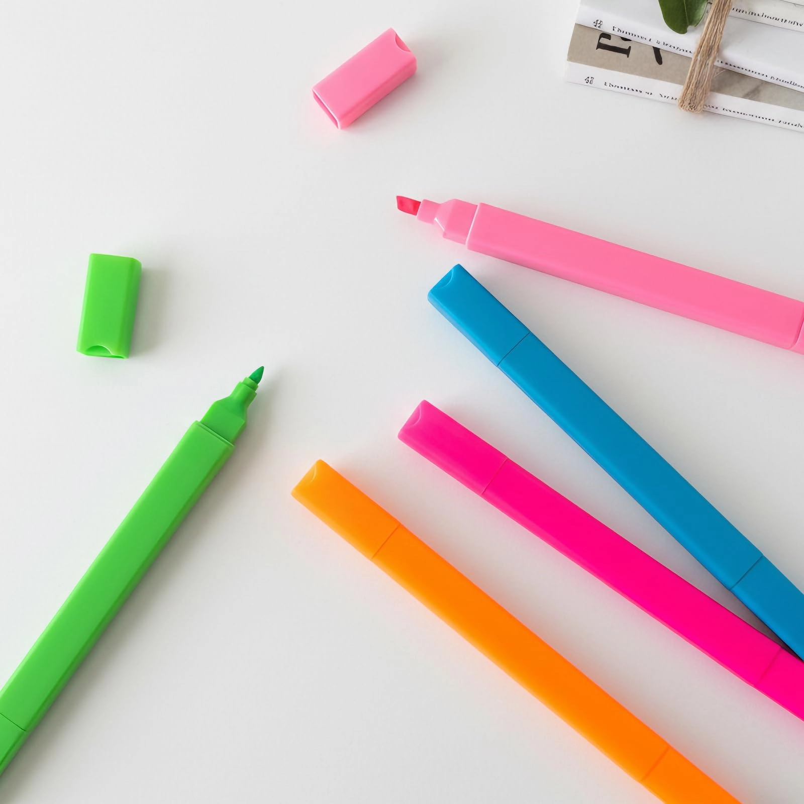 Aesthetic Cute Highlighters - Multicolor Chisel