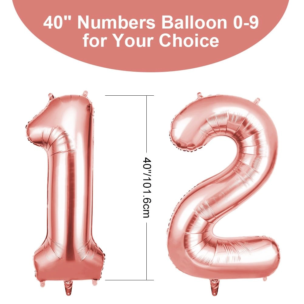 Number 12 Balloon - 2 piece(s)