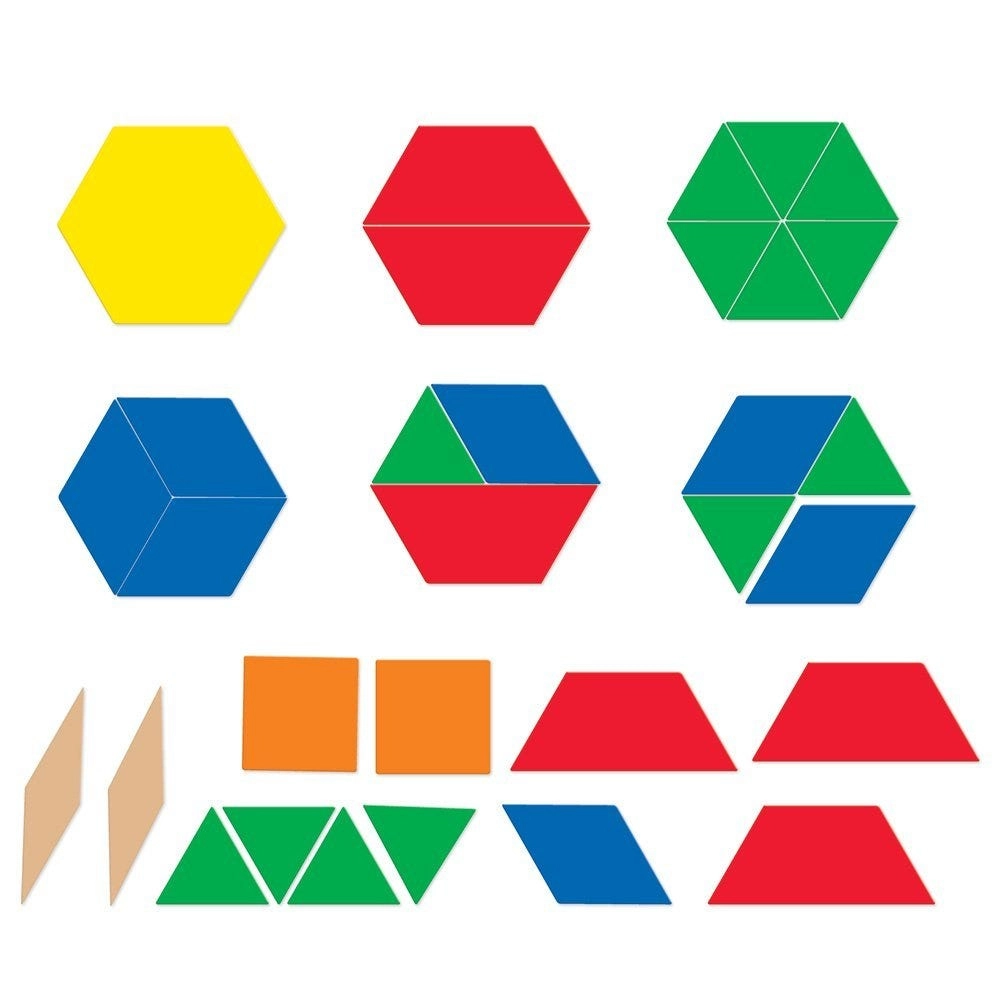 Giant Magnetic Pattern Blocks - Suitable for 3 years & above 47 pieces