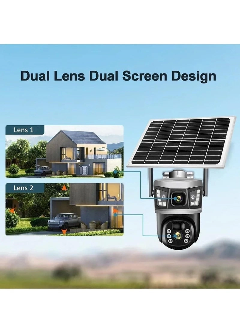 Smart Solar Security Camera 4K