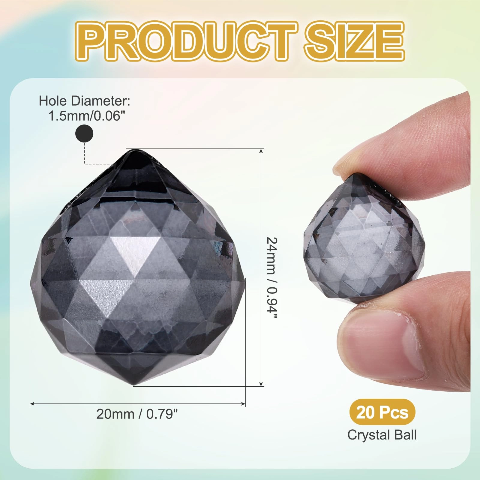 Crystal Ball Prism - K9 Crystal