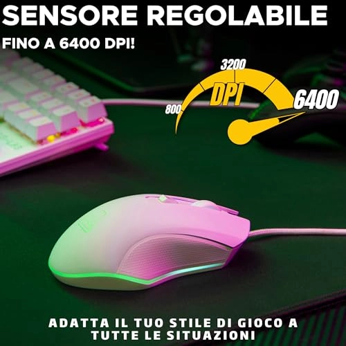 KULT-HELIUM Gaming Mouse - USB