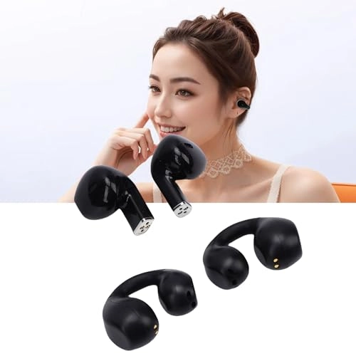 2 In 1 Clip on and Open Ear Headphones - Wireless Earbud
