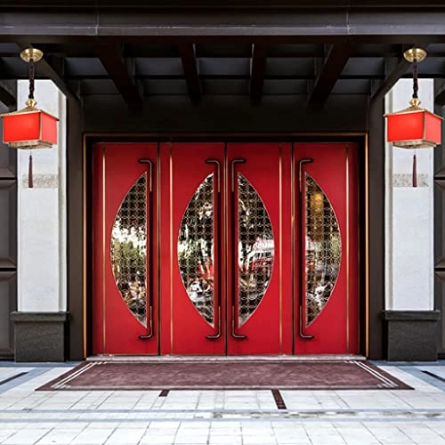 Chinese Lantern - 30x30x32cm Red