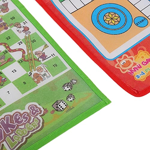 Snake and Ladder + Ludo + Nine-Man Morris