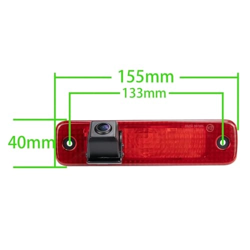 Brake Light Camera - Night Vision HD 720P + 7 inch Monitor