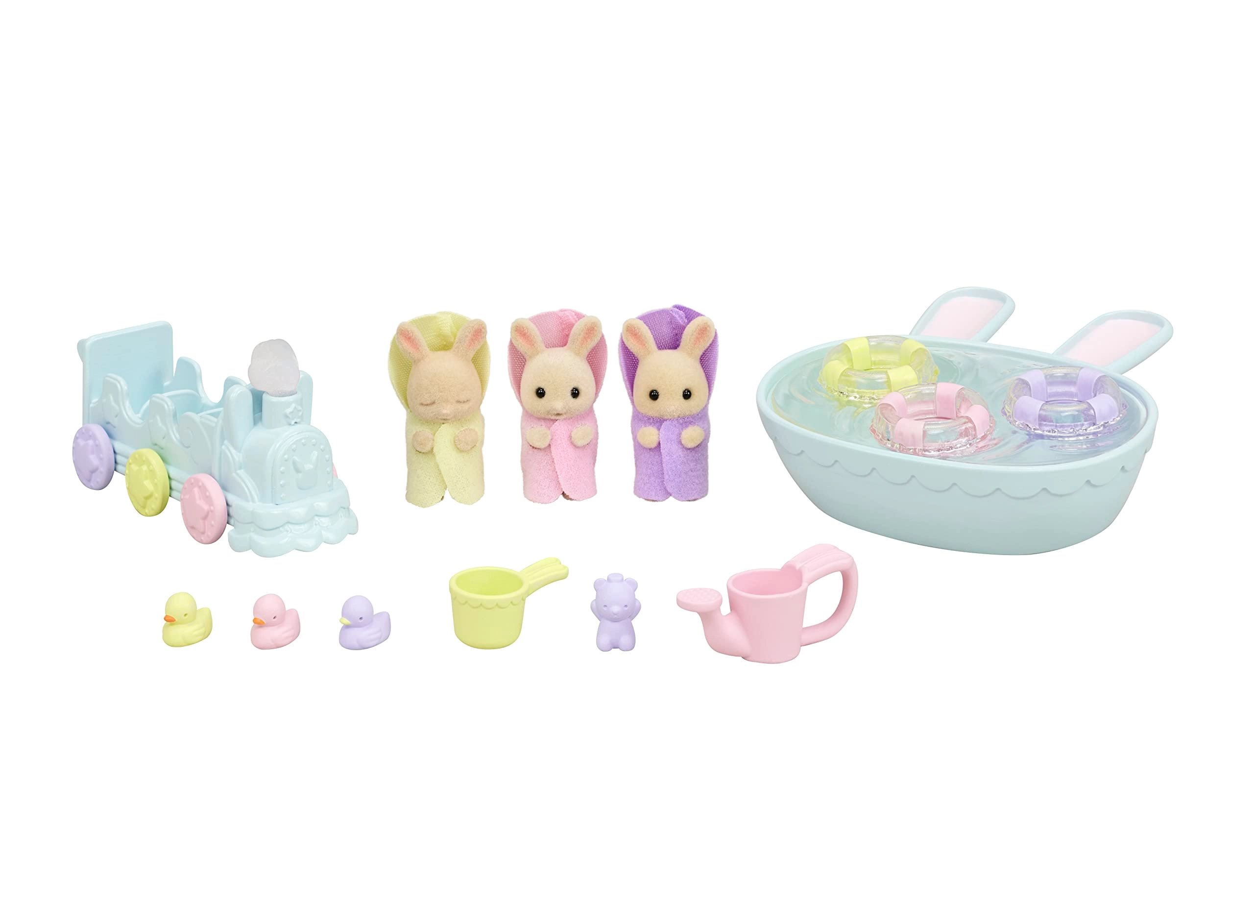 EPOCH Triplets Baby Bathtime Set - 5707 Multicolor