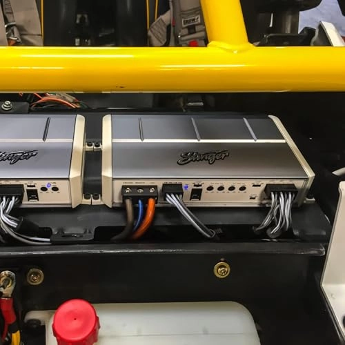 SPX700X4 - Micro 4 Channel 700 Watt Powersports Amplifier for Motorcycles, ATV, Marine and Mobile Applications