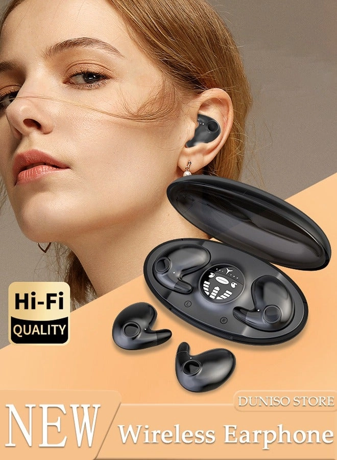 Clip On Bluetooth Earphones Wireless Earbud
