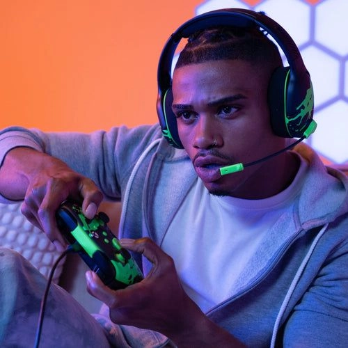 Xbox Series X/S, Xbox One & Windows 10/11 PC REMATCH GLOW Advanced Wired Controller Jolt Green