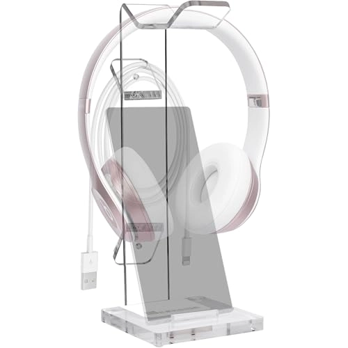 Headphone Stand for Universal - Cable Organizer Cellphone Stand Set