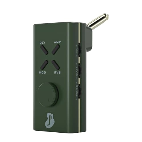 Guitar Headphone Amp - USB Rechargable 24 Guitar Effects