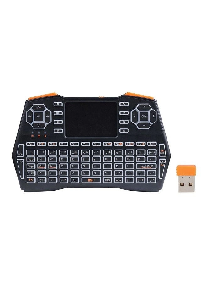 Round Keycap Touch Keyboard Case - Wireless