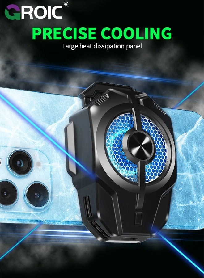 Mobile Phone Radiator Cooling Fan - Gaming Grip