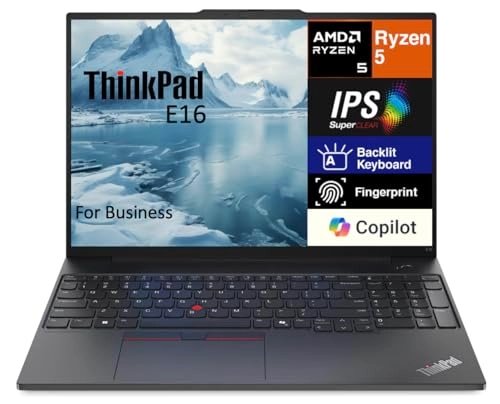 Thinkpad E16 - 16'' Ryzen 5 7535U 32GB DDR5 512GB SSD
