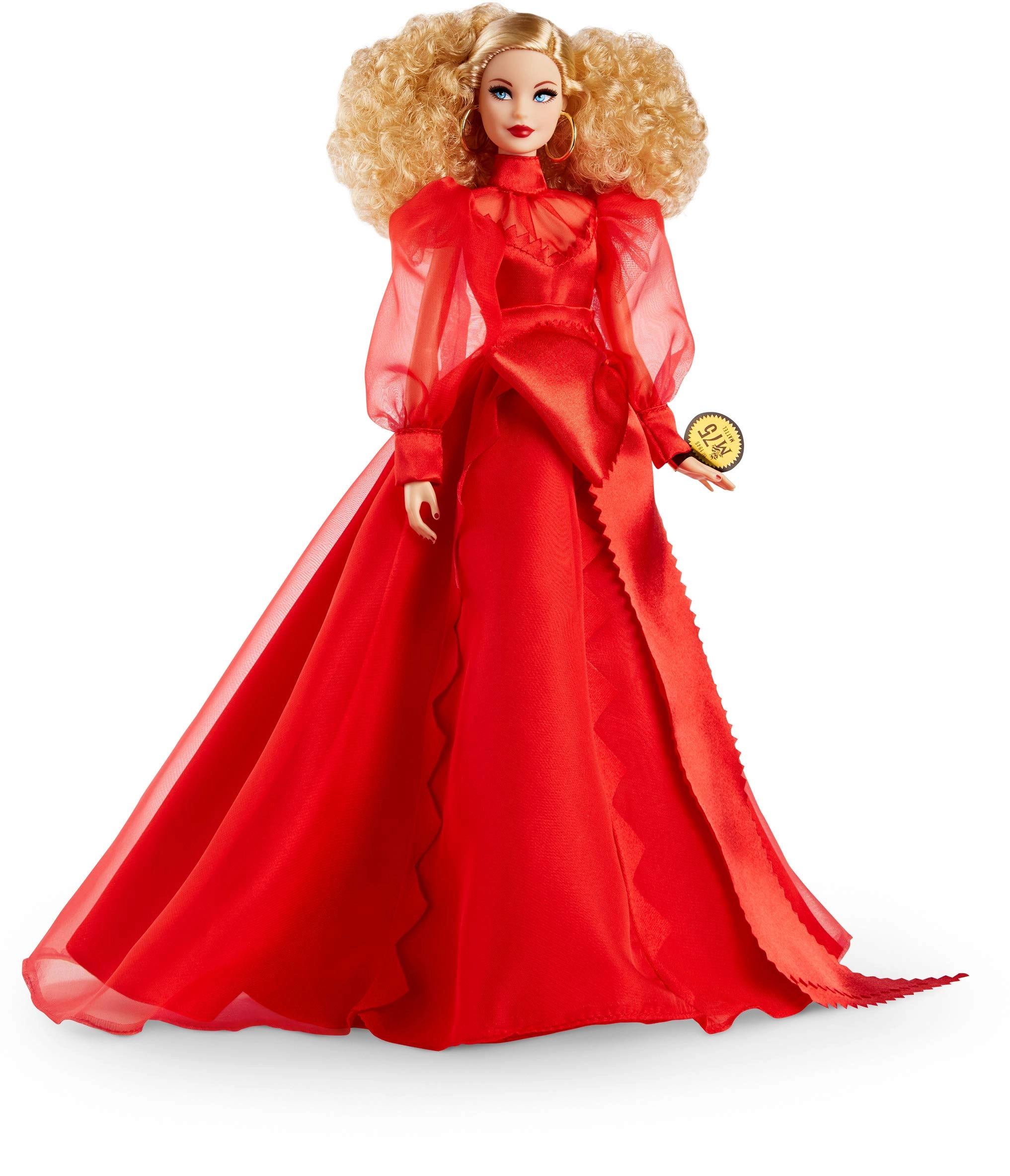 Mattel Barbie 75th Anniversary Doll - 12 inches Blonde Ages 6+